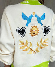 Load image into Gallery viewer, Cream Sundazed Summer Cardigan