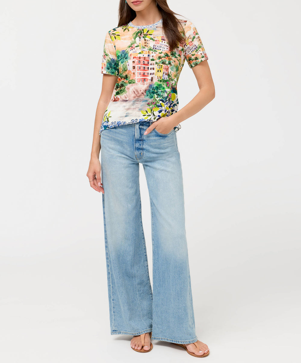 The Janie Favorite Short Sleeve Crew Neck Tee