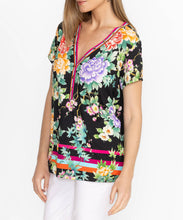 Load image into Gallery viewer, The Janie Favorite Button Neck Tee