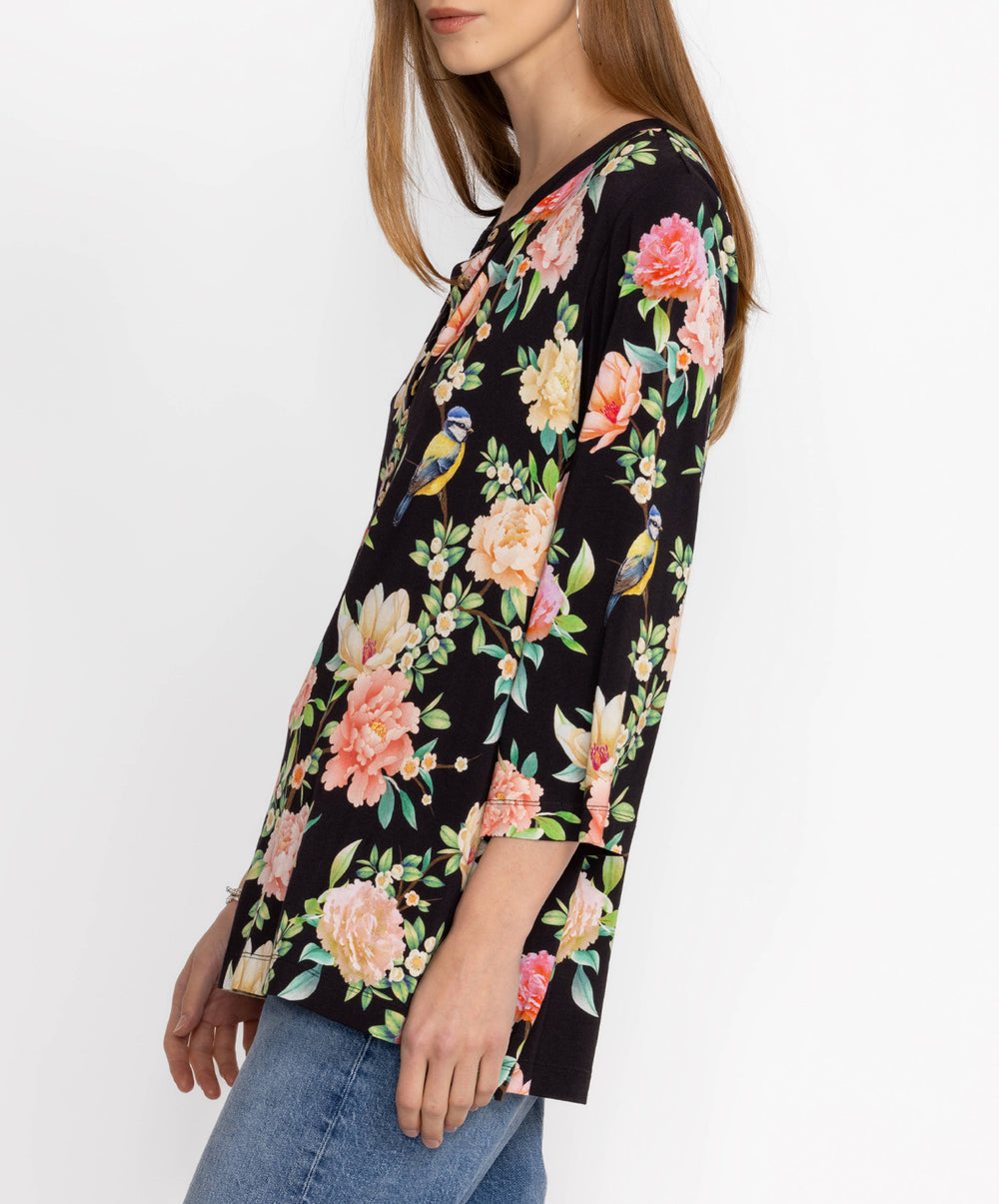 The Janie Favorite Button Front Tunic