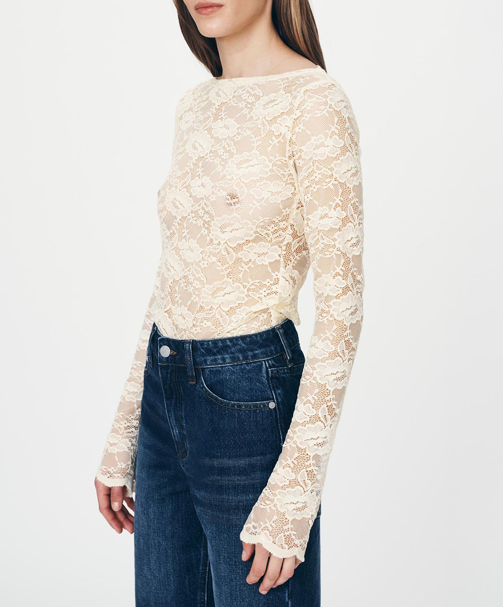 Tonya Rose Lace Top