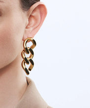 Load image into Gallery viewer, New Flat Chain Earring