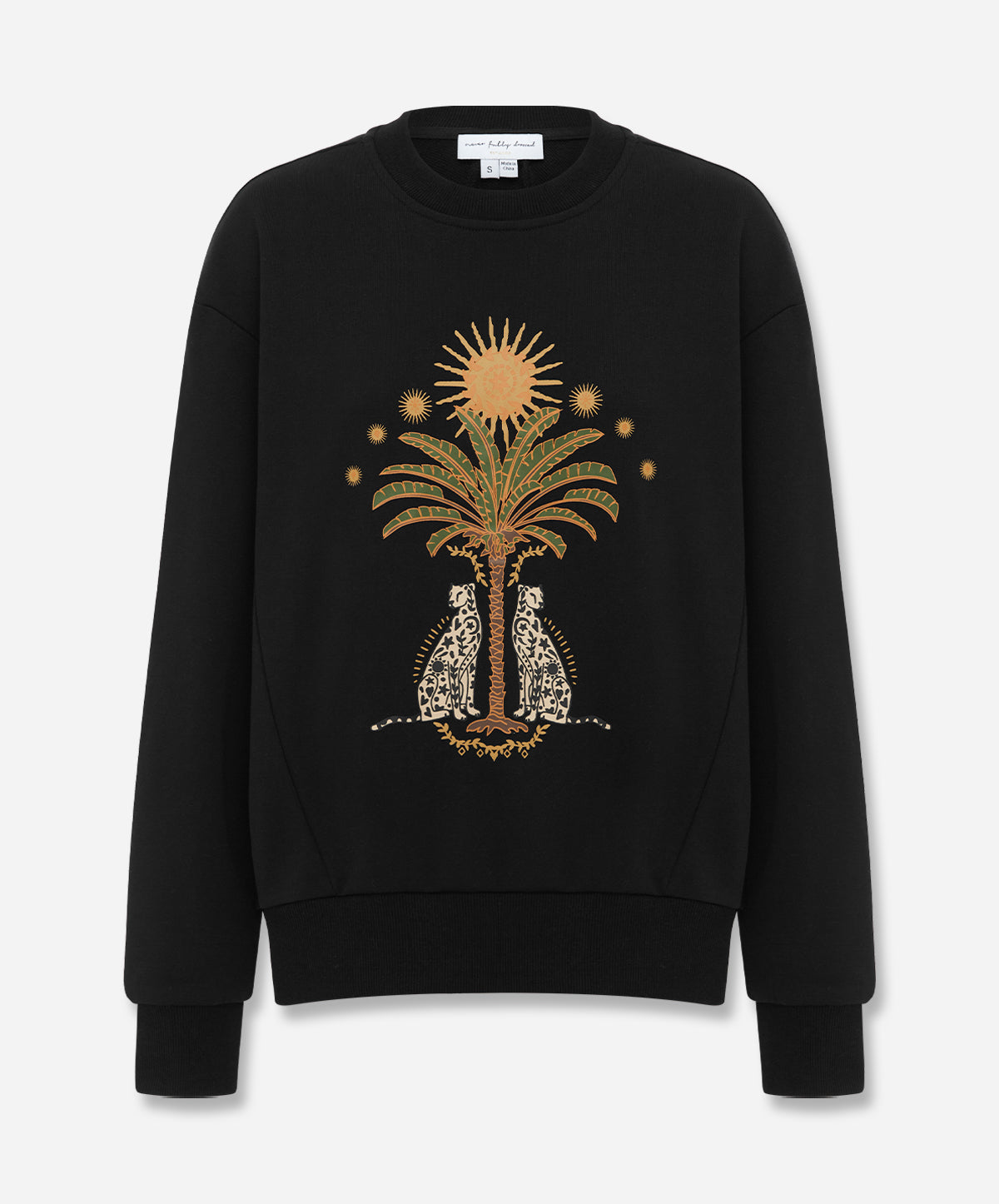 Black Running Wilder Sweatshirt