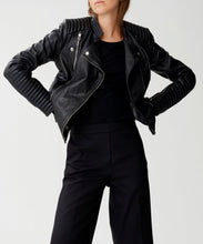 Load image into Gallery viewer, Leather Biker Jacket