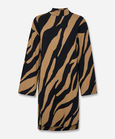 Talli Jacquard Long Pullover