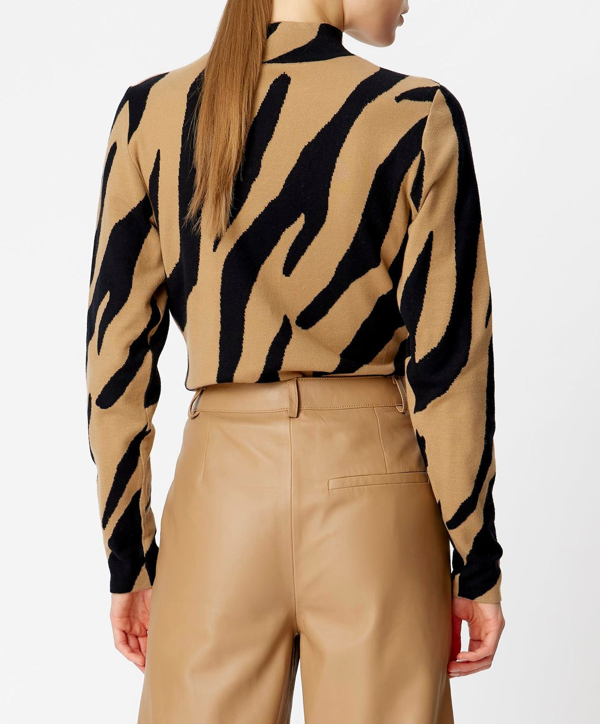 Talli Jacquard Turtleneck