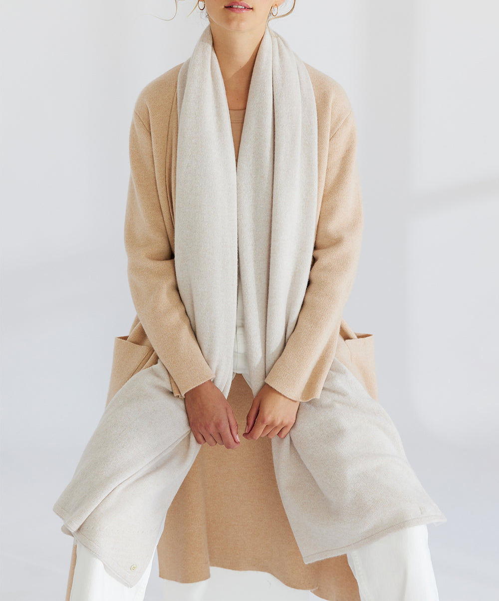 Pure Cashmere Travel Wrap