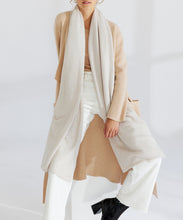 Load image into Gallery viewer, Pure Cashmere Travel Wrap