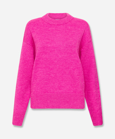 Knit With Round Neck