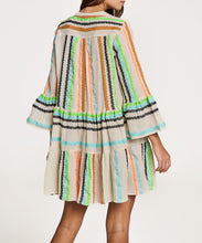 Load image into Gallery viewer, Ella Stripe Jacquard Dress