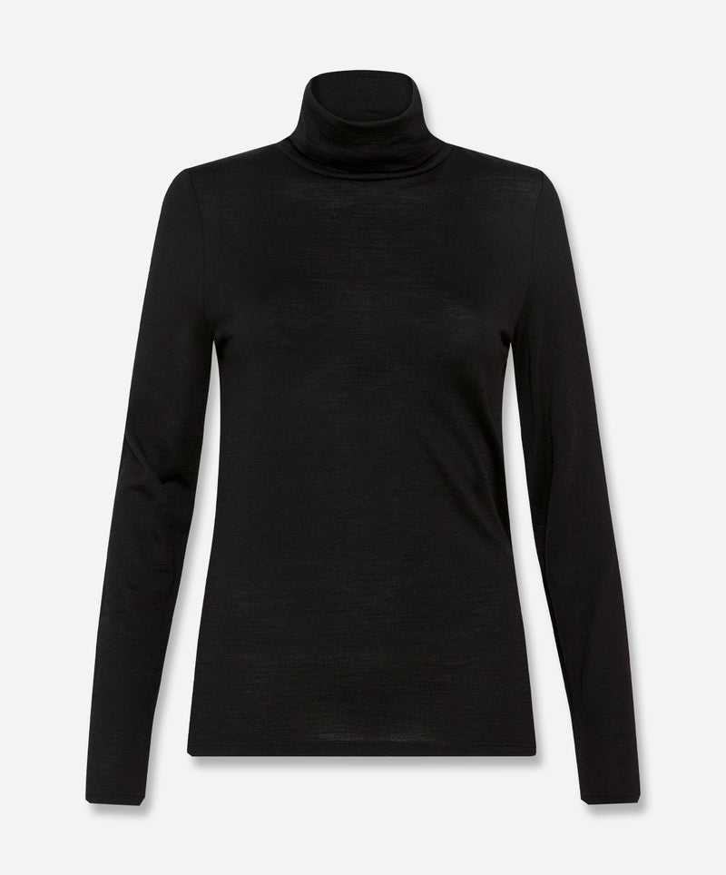 Turtle Neck Merino Tee