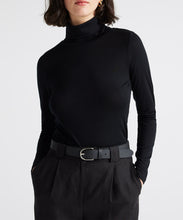 Load image into Gallery viewer, Turtle Neck Merino Tee