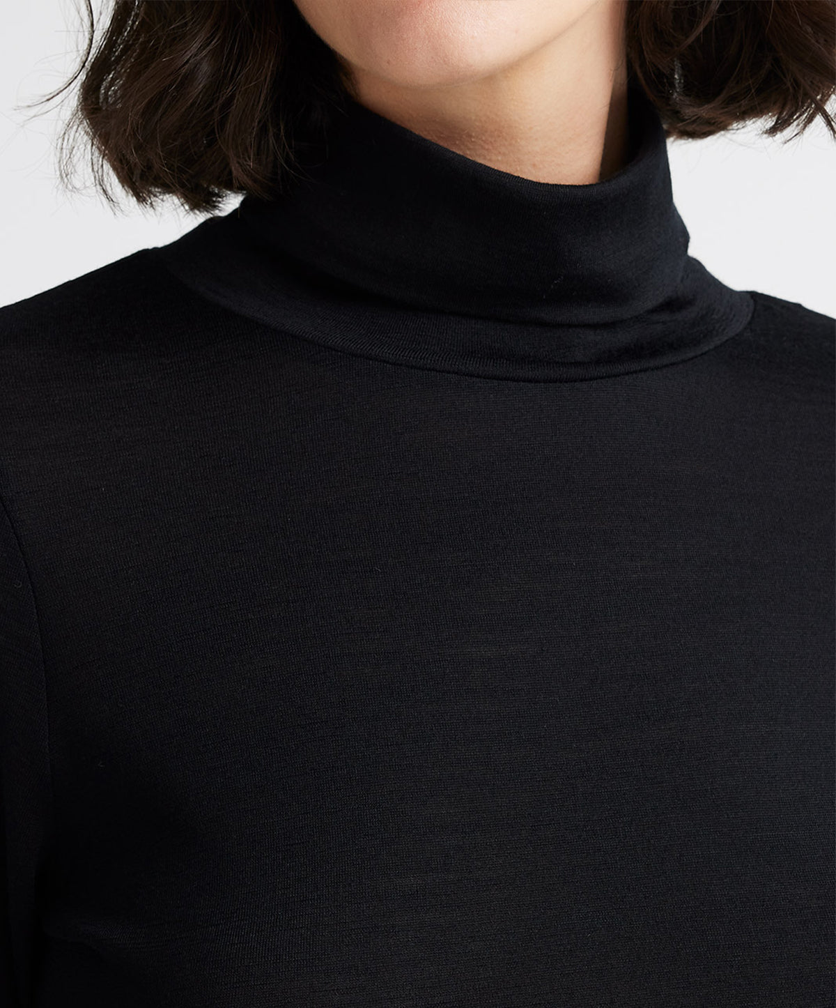 Turtle Neck Merino Tee