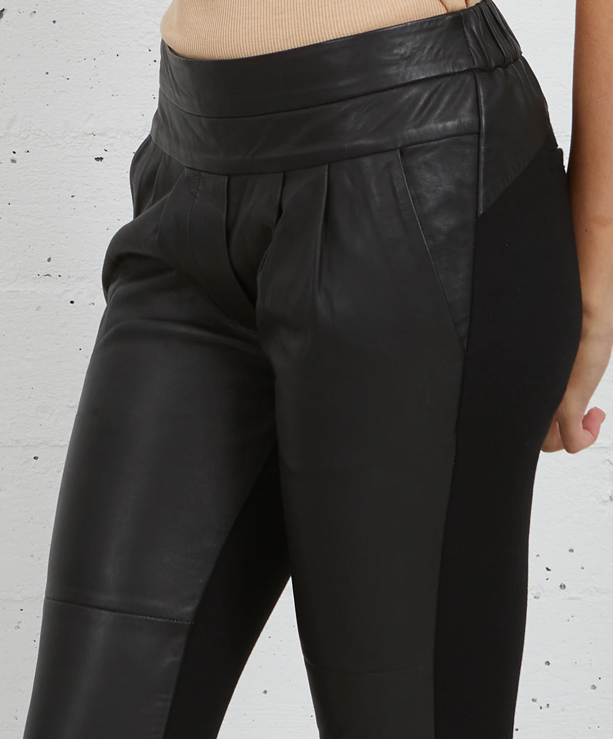 Heart Leather Pant