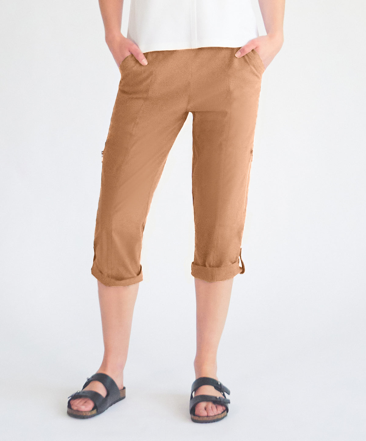 Cropped Zip Cargo