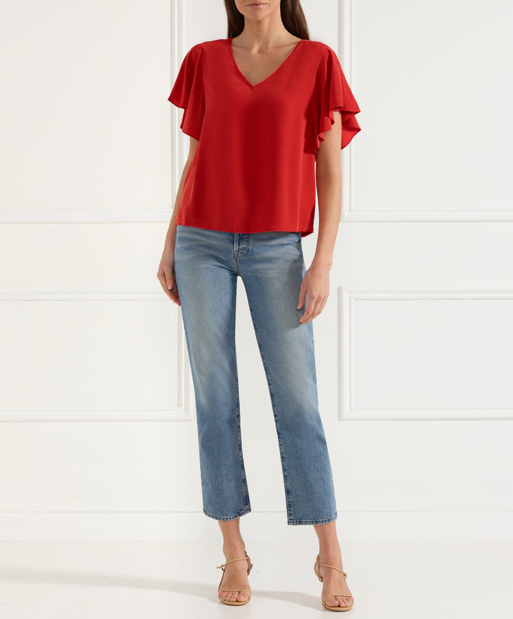 Go Flounce Top