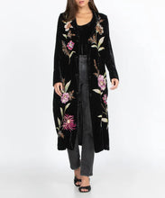 Load image into Gallery viewer, Meriah Velvet Duster Coat