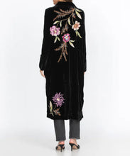 Load image into Gallery viewer, Meriah Velvet Duster Coat