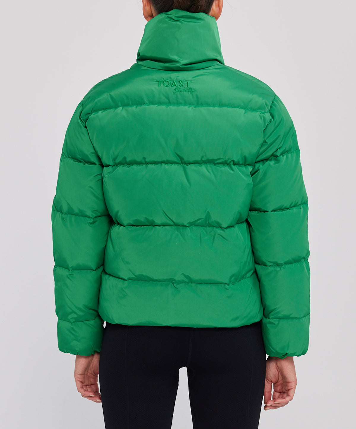 Bright green hot sale puffer jacket