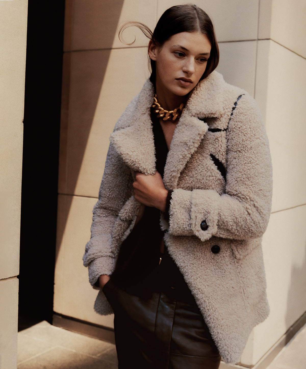 Letho Leather Skirt