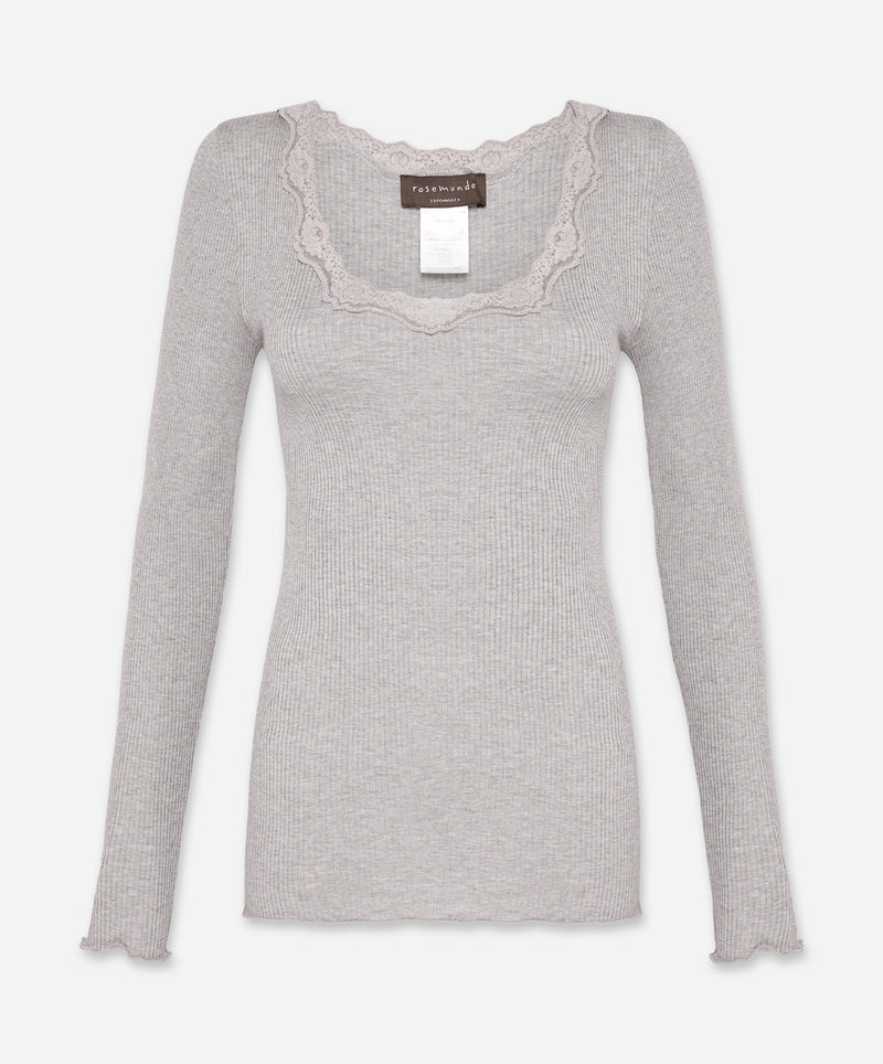 Babette L/S Silk Top