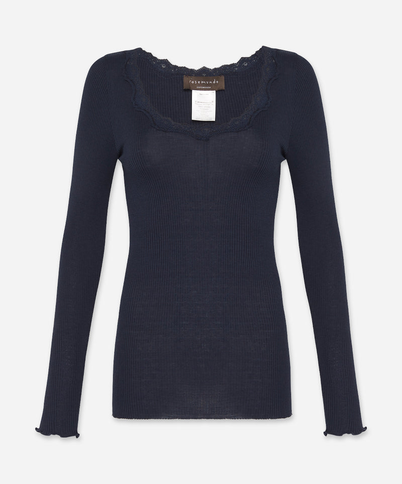 Babette L/S Silk Top