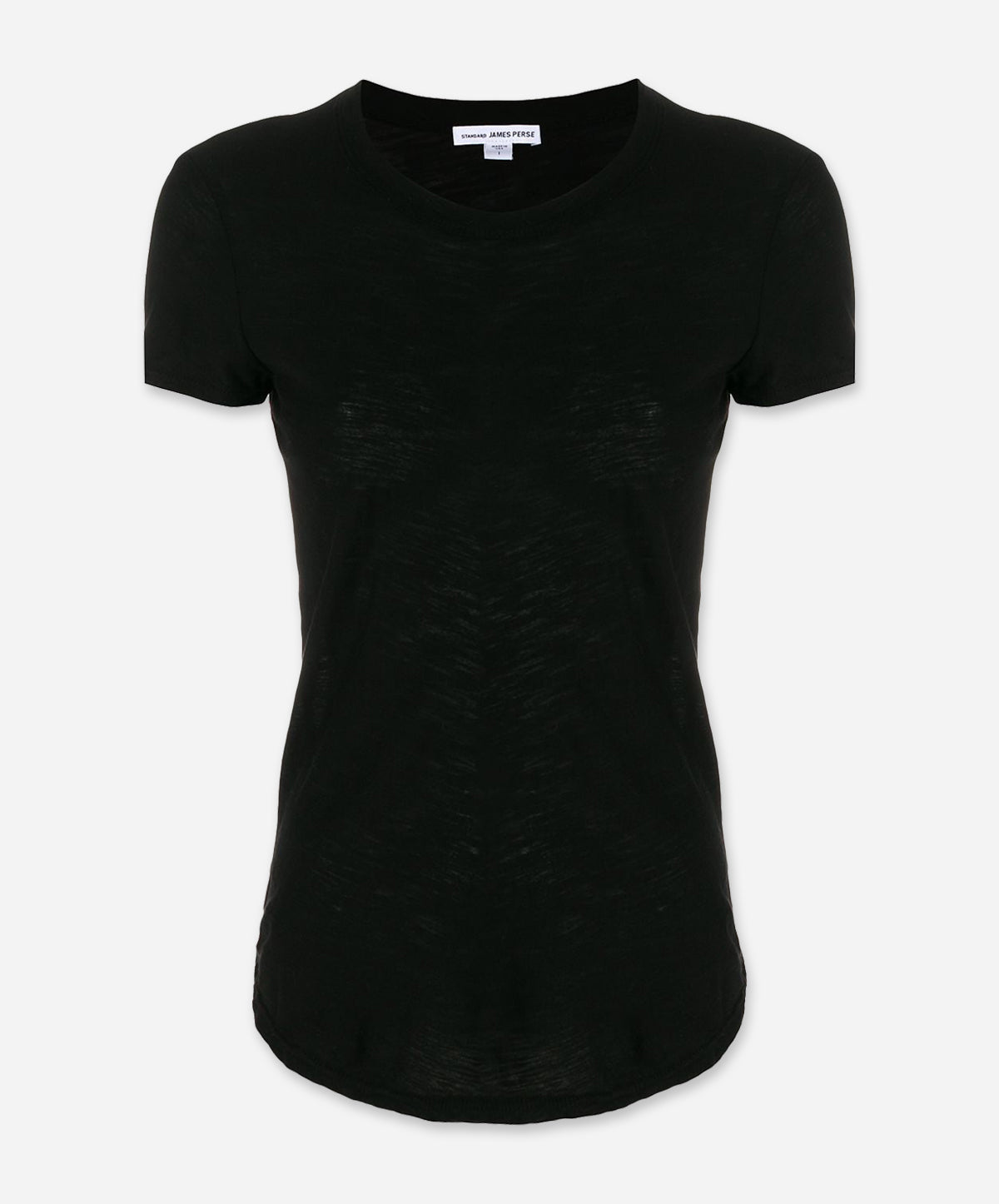 Sheer Slub Crew Neck Tee